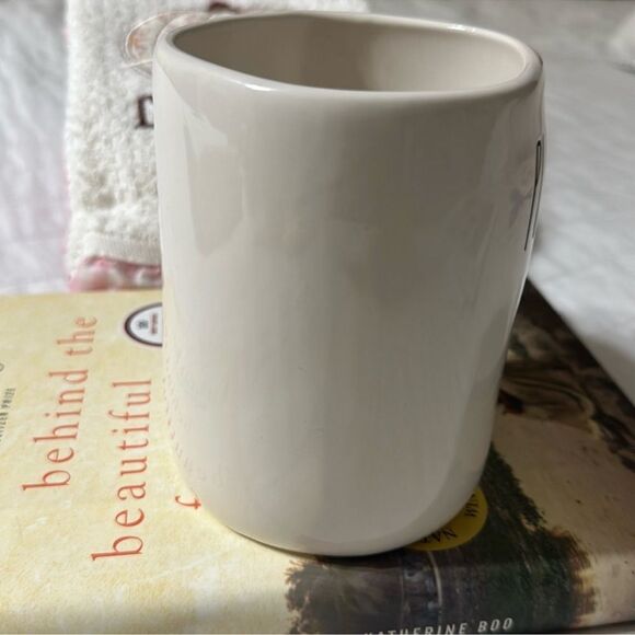 RAE DUNN. Artisan Collection by Magenta PUMPKIN SPICE LATTE White Black MUG - Picture 5 of 7